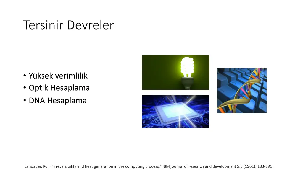tersinir devreler