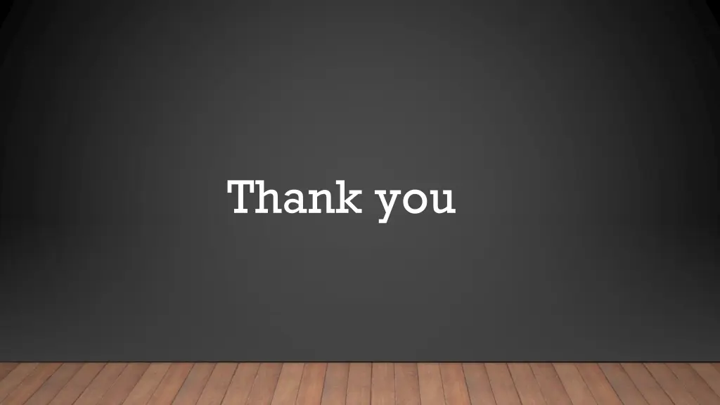 thank you