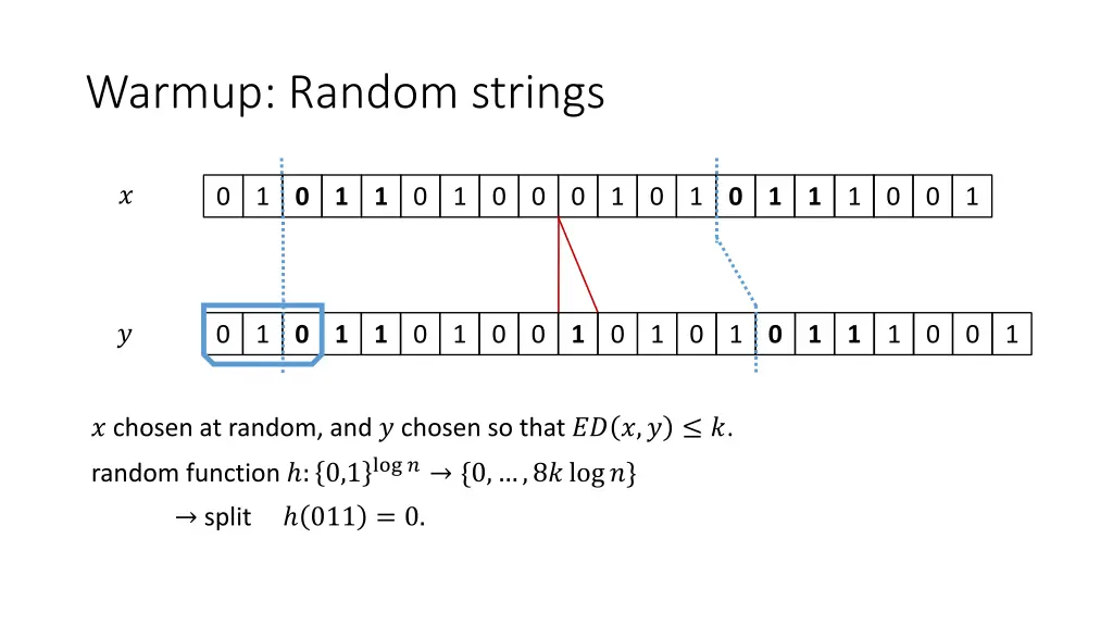 warmup random strings 2