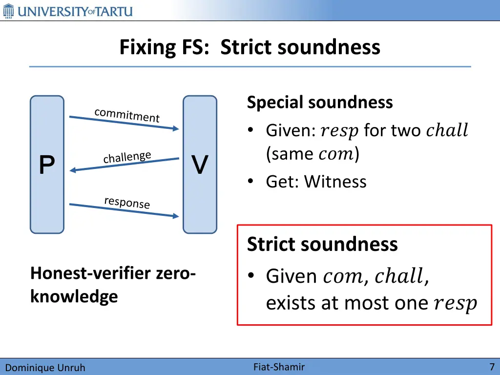 fixing fs strict soundness