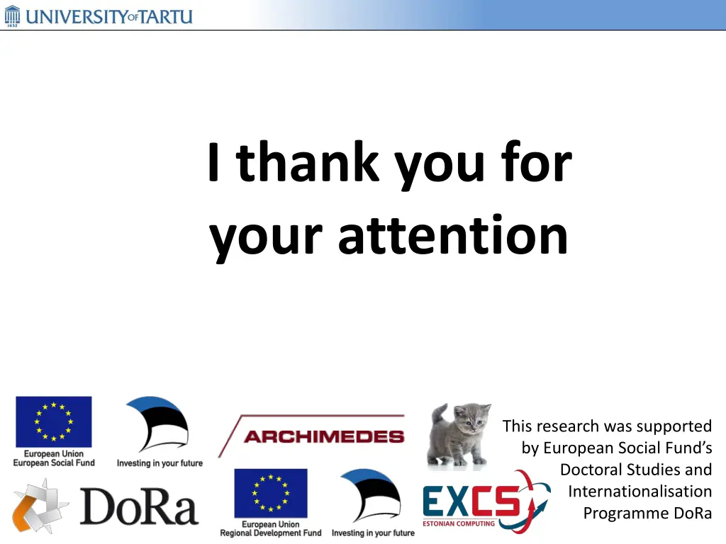 i thank you for your attention