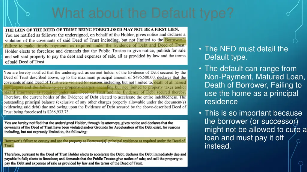 what about the default type