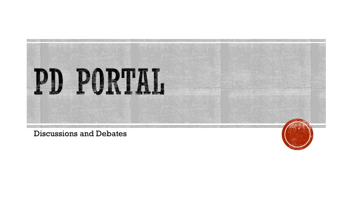 pd portal