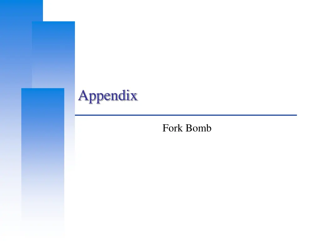 appendix