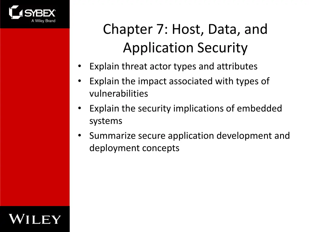 chapter 7 host data and application security