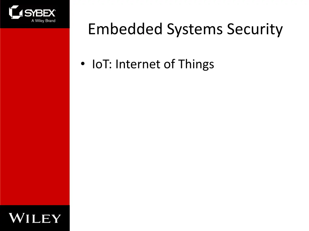 embedded systems security