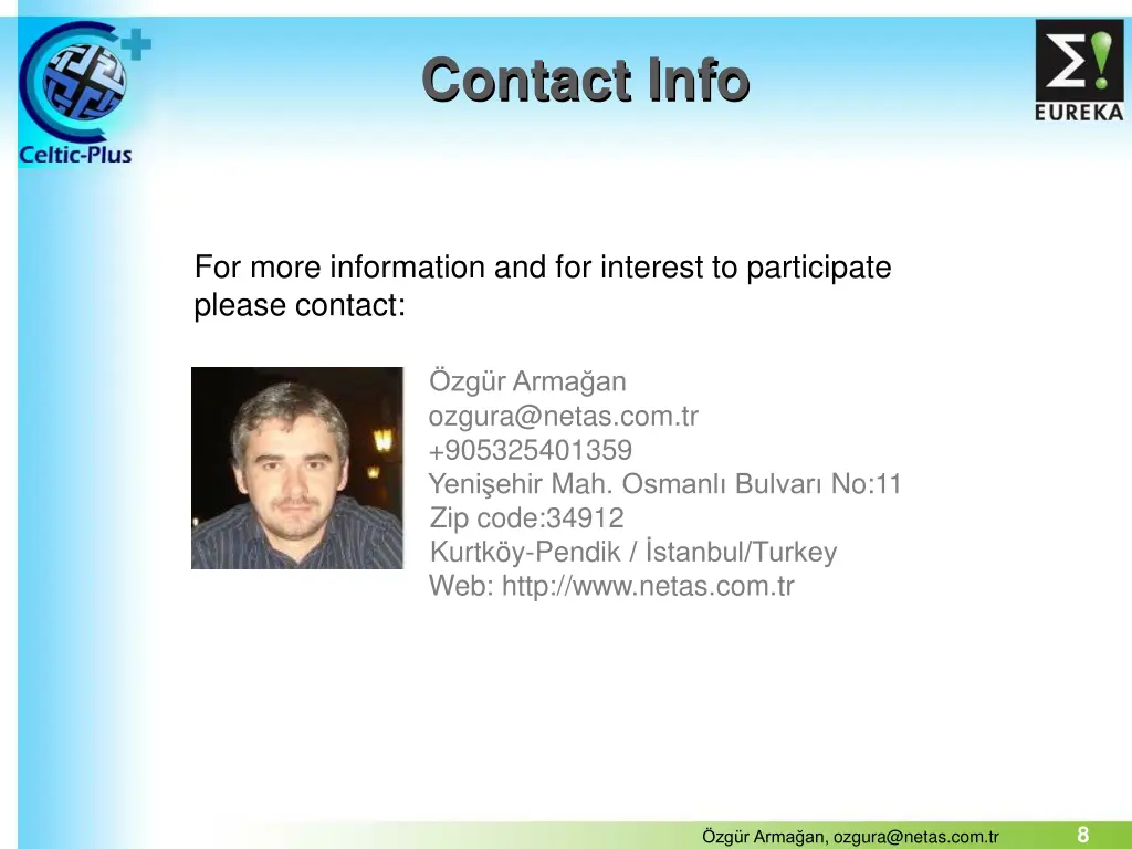 contact info