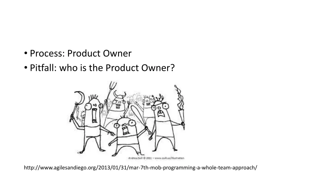 process product owner pitfall who is the product