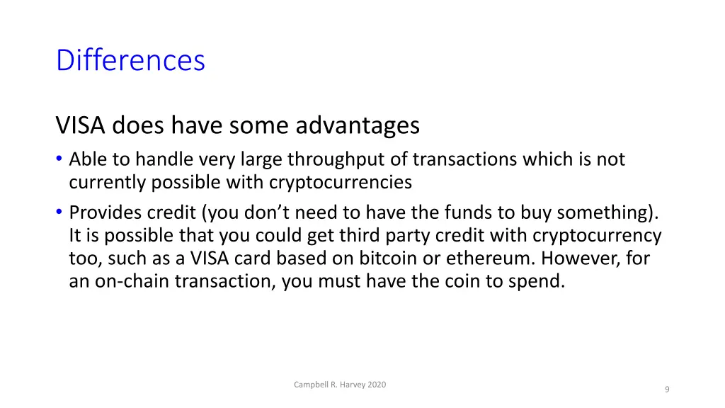differences 2
