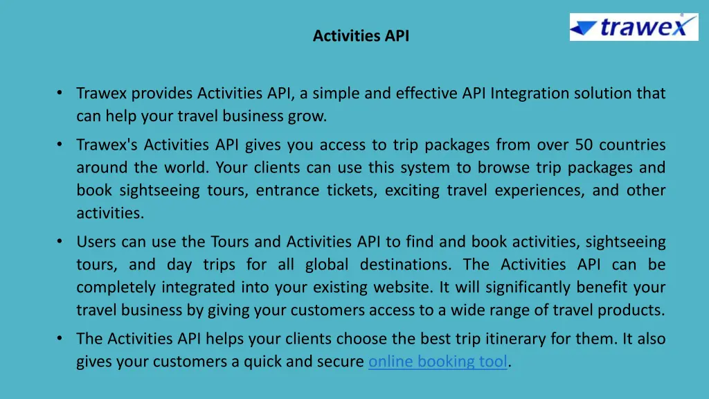 activities api
