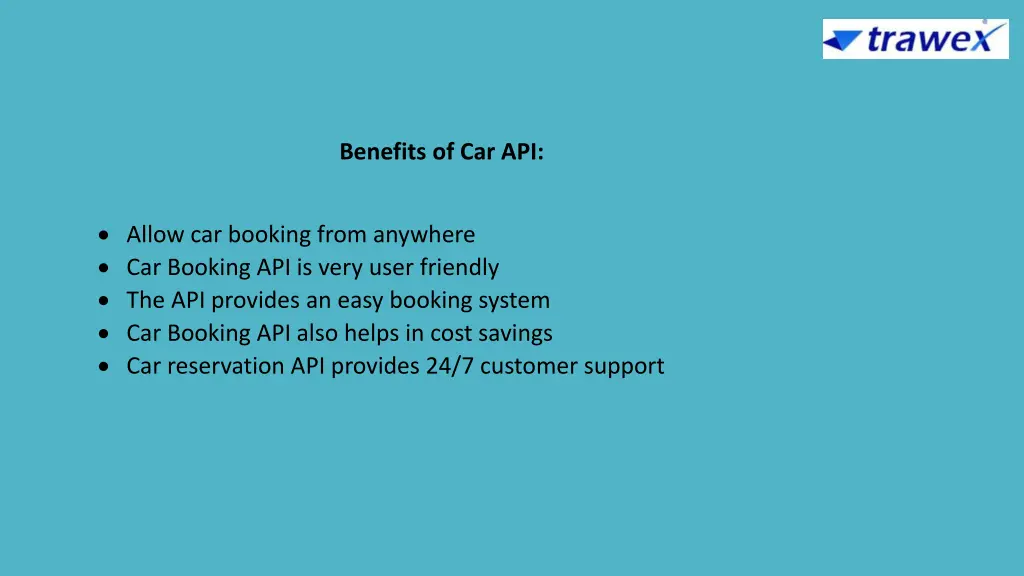 benefits of car api