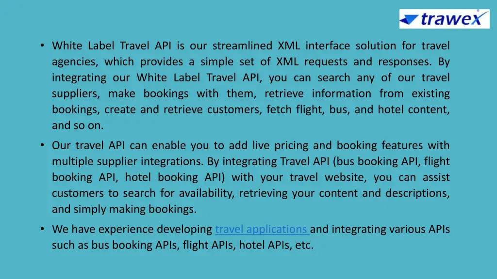 white label travel api is our streamlined