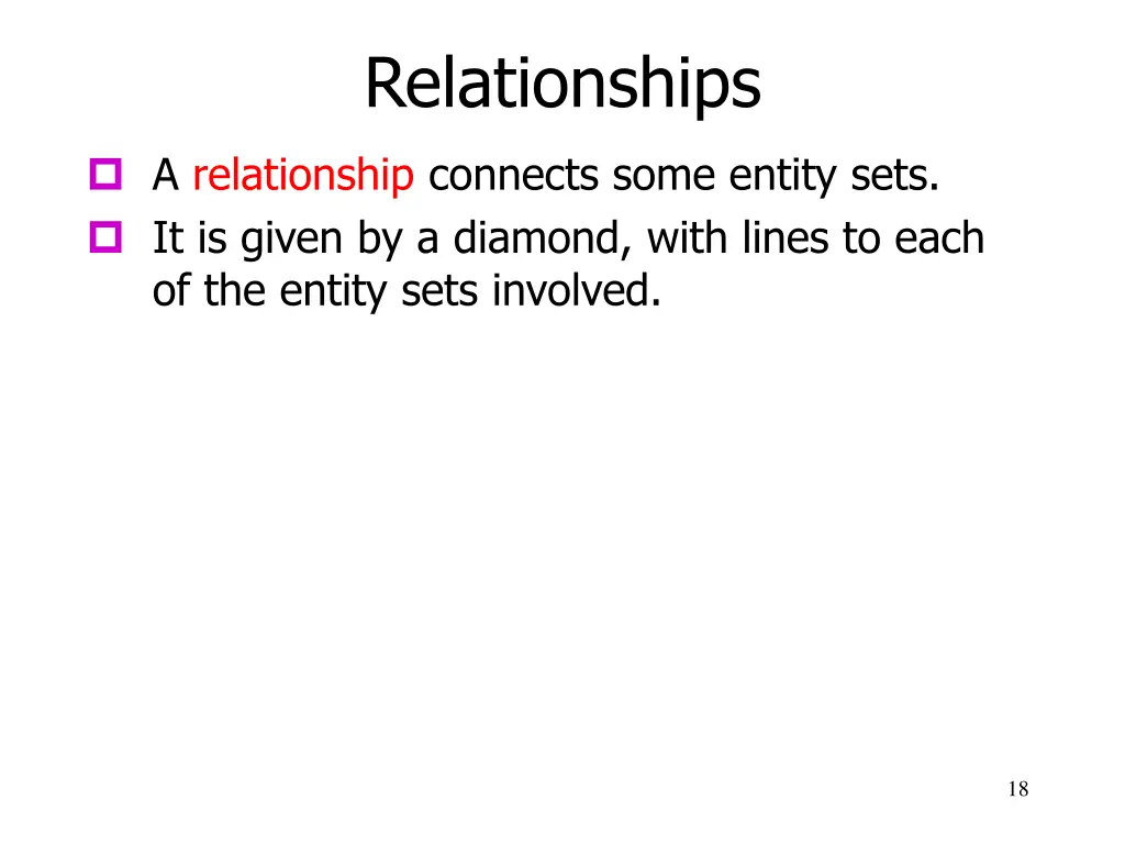 relationships