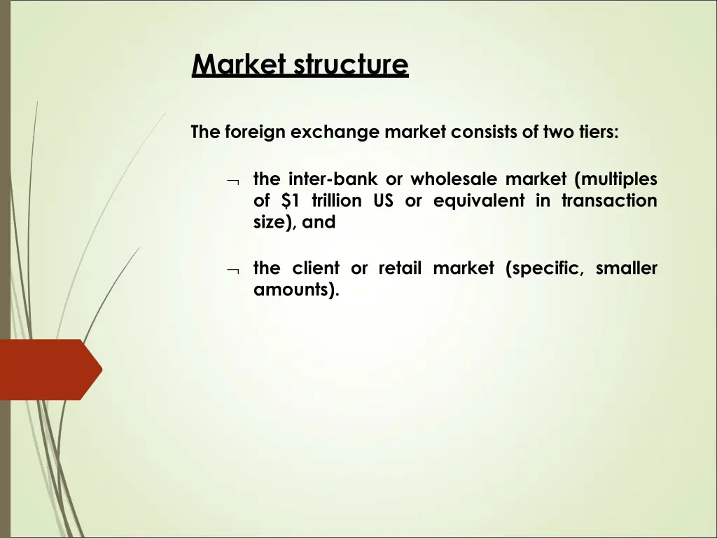 market structure