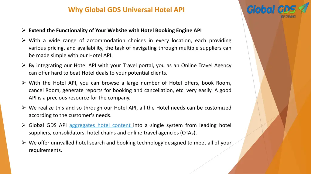 why global gds universal hotel api