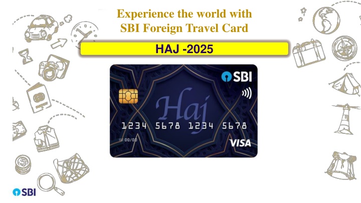 experience the world with sbi foreign travel card