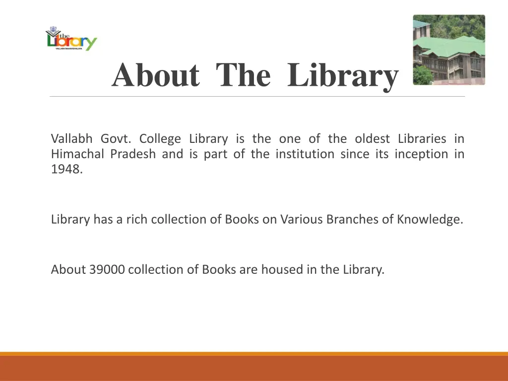 about the library