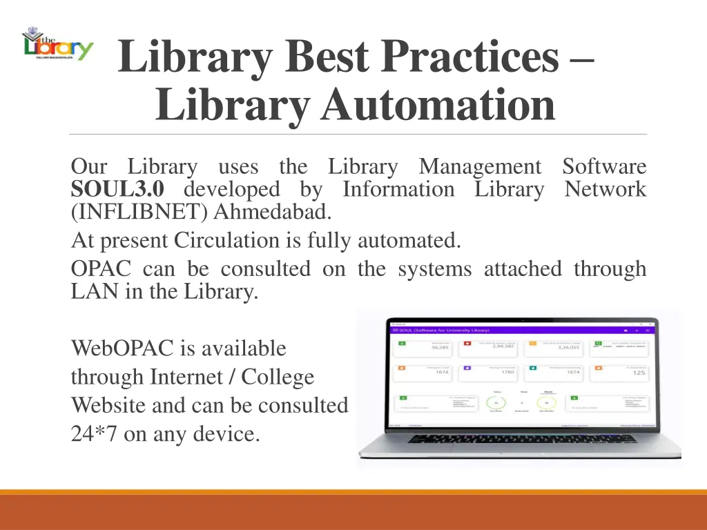 library best practices library automation