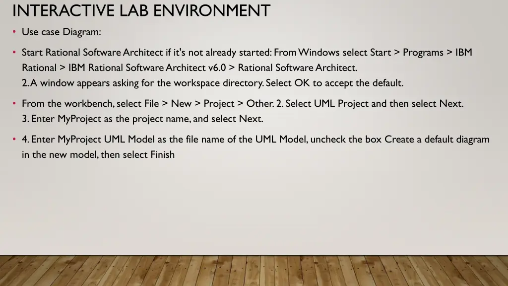interactive lab environment