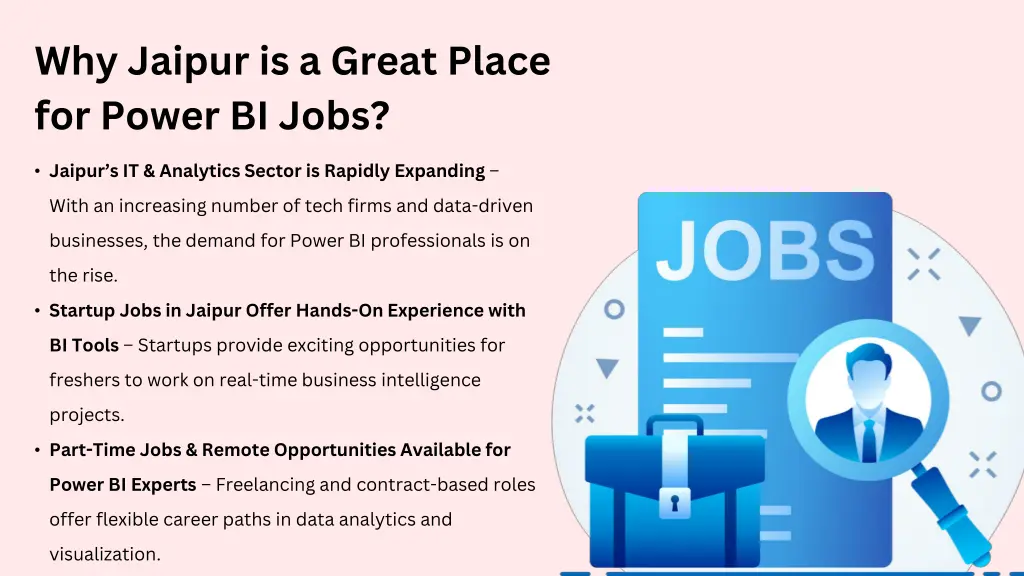 why jaipur is a great place for power bi jobs