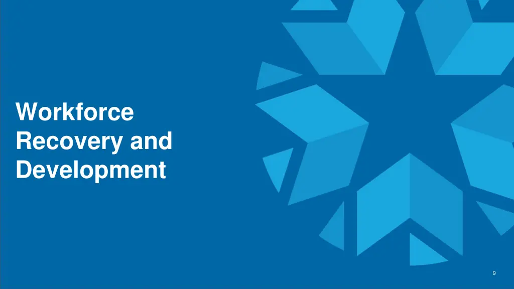 workforce recovery and development