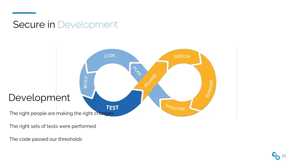 secure in development