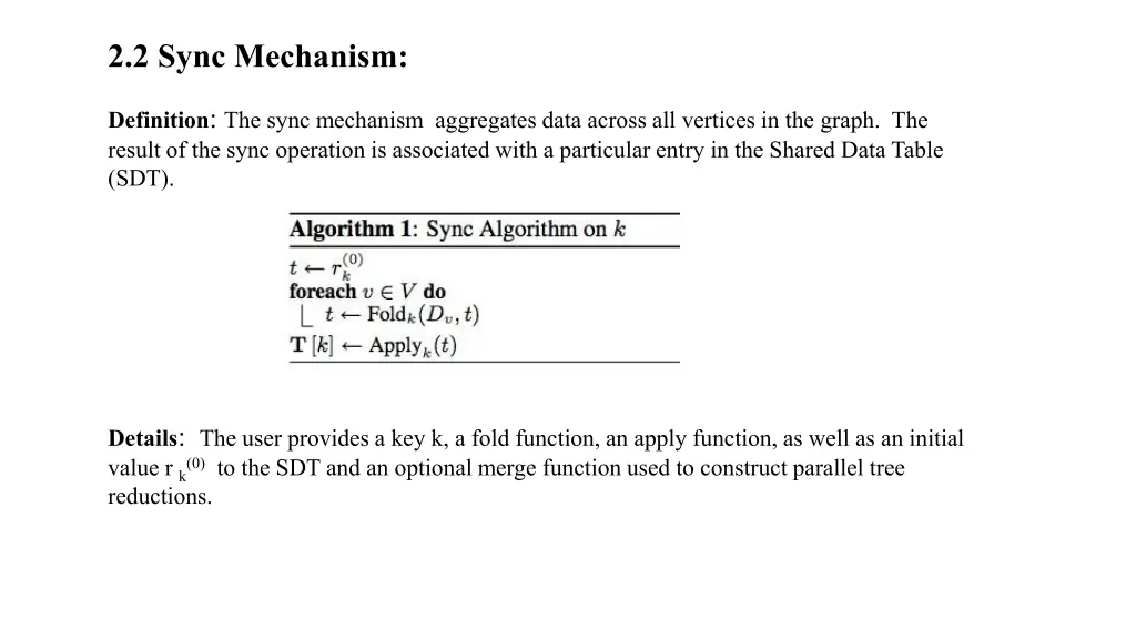 2 2 sync mechanism