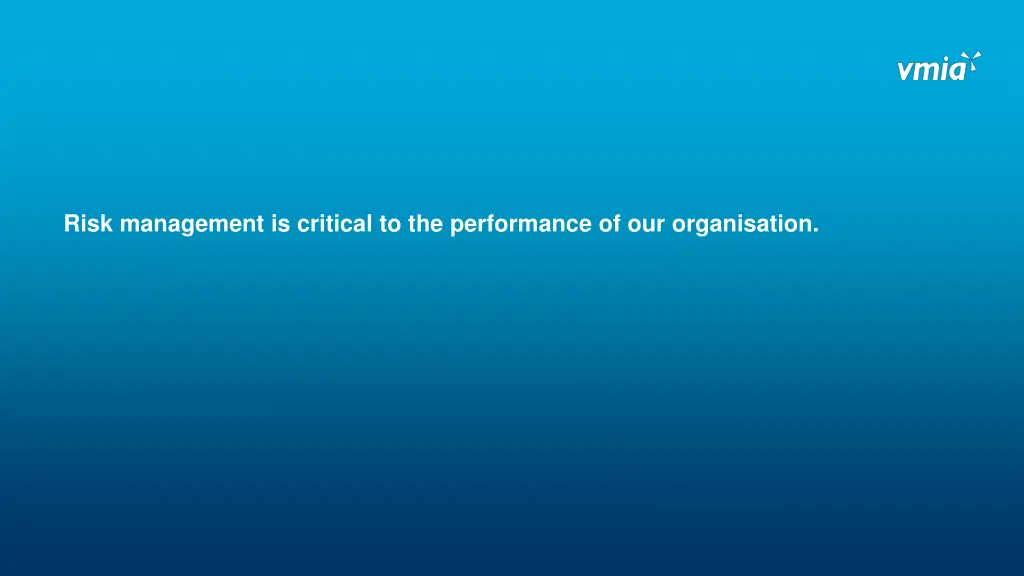 risk management is critical to the performance