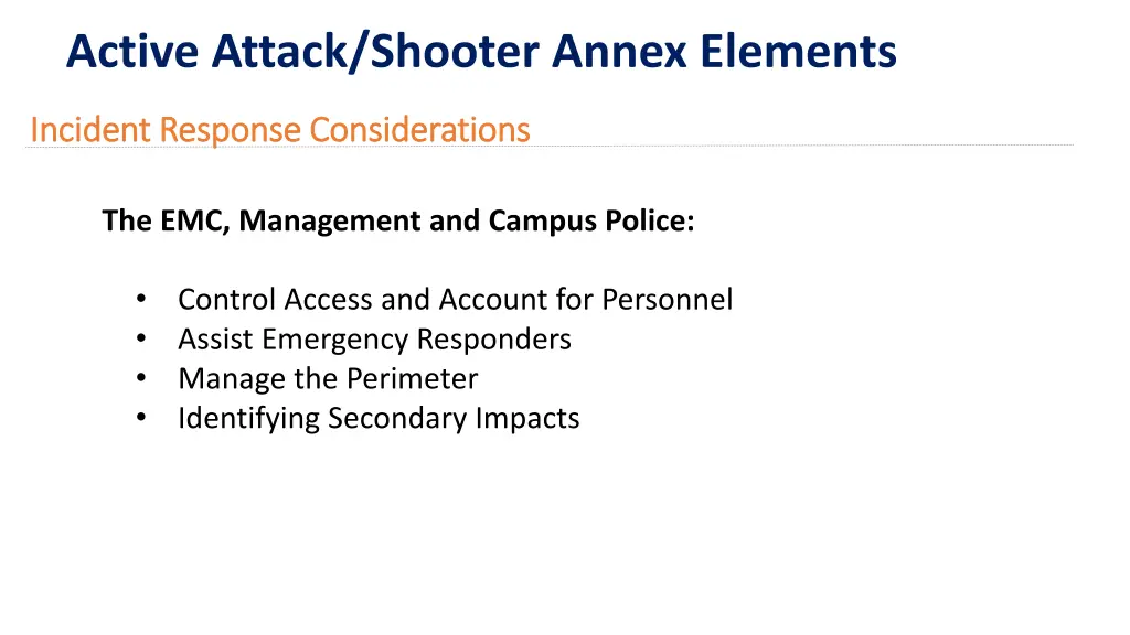 active attack shooter annex elements 1