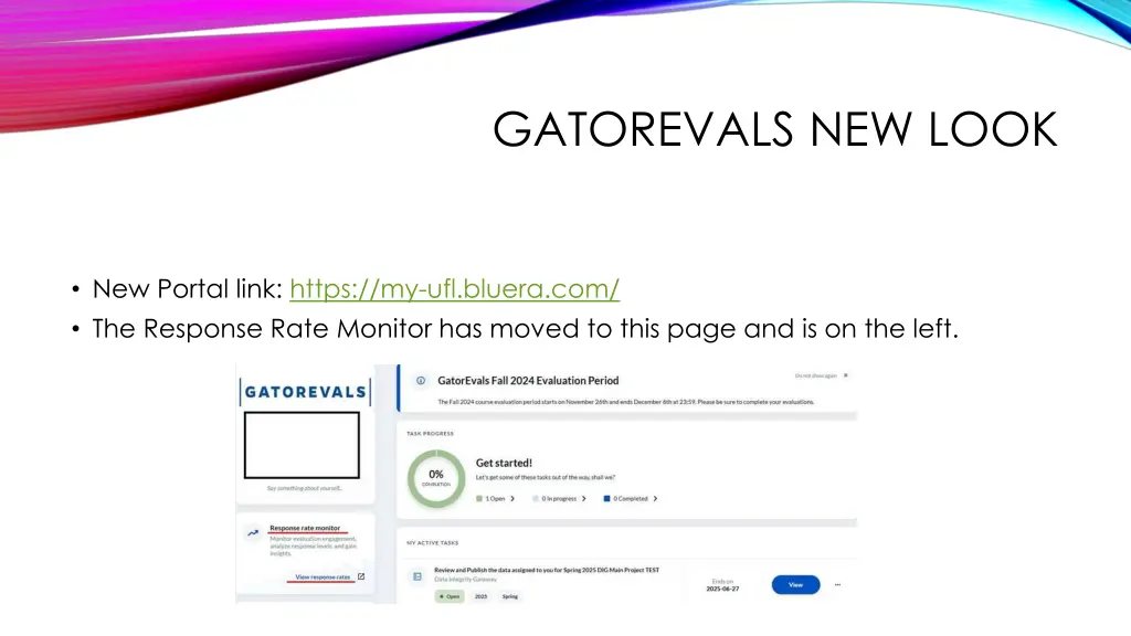 gatorevals new look