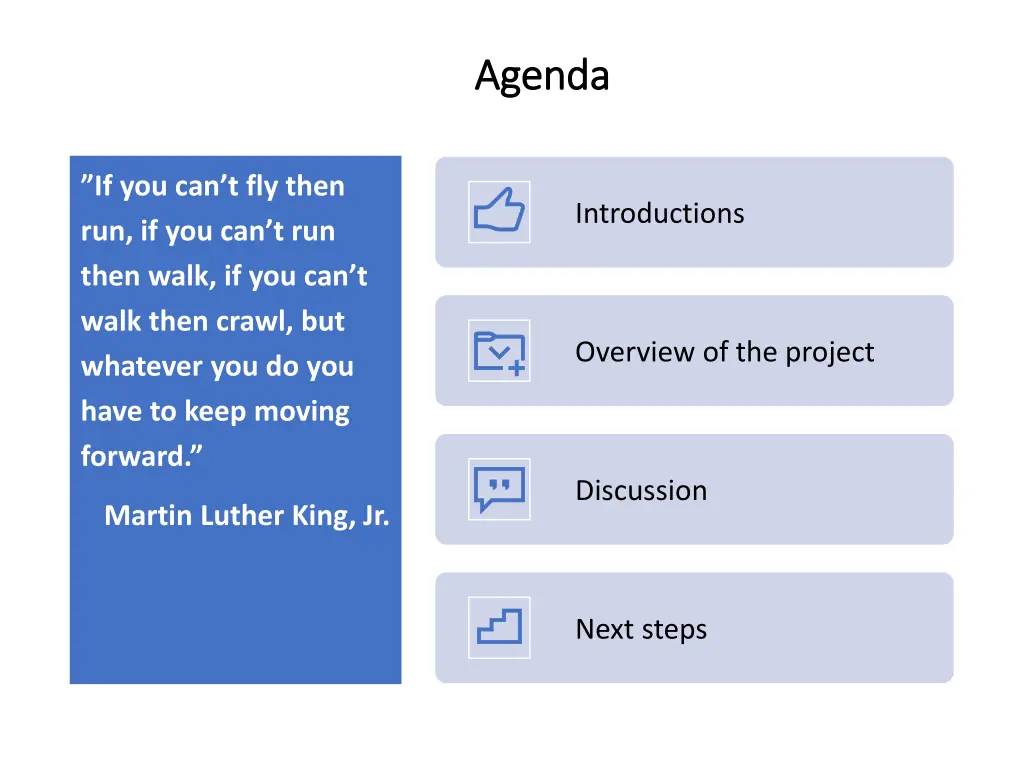 agenda agenda