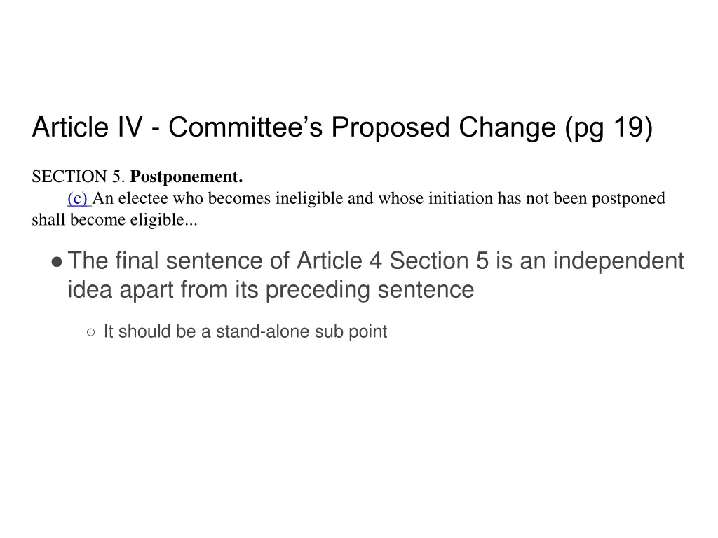 article iv committee s proposed change pg 19