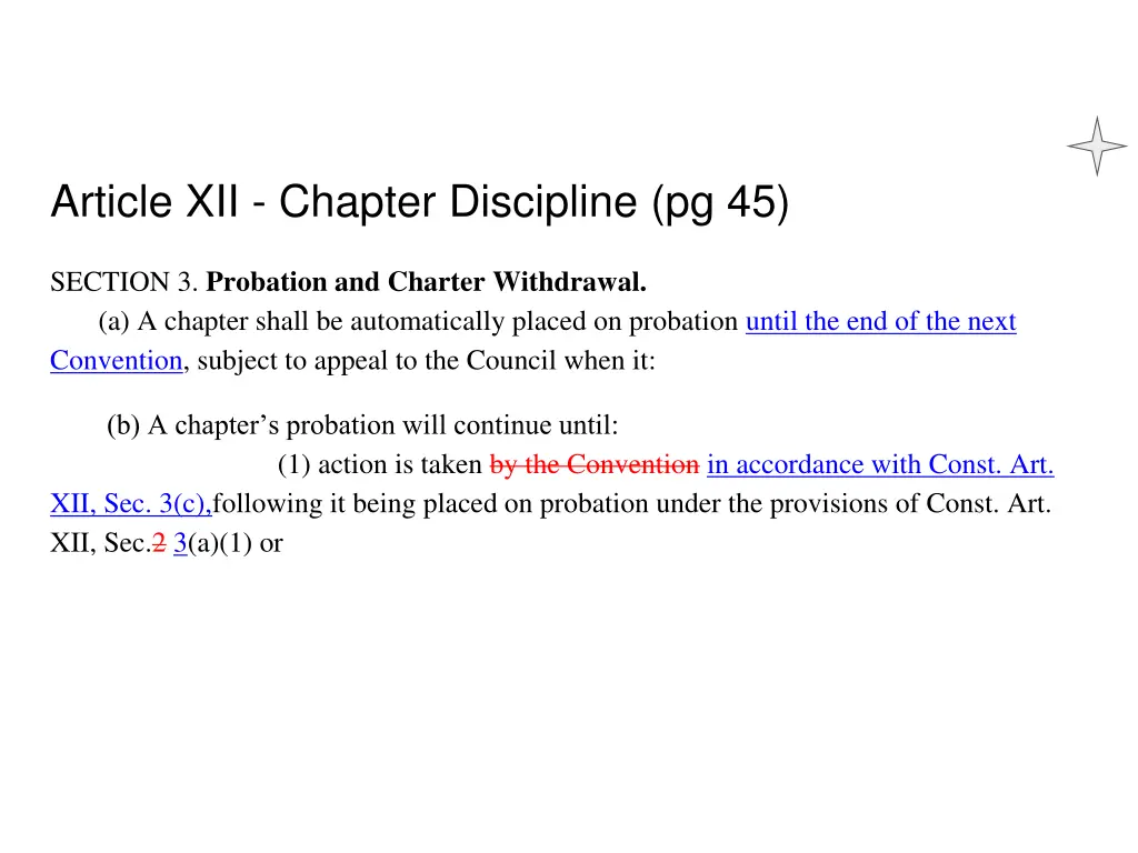 article xii chapter discipline pg 45