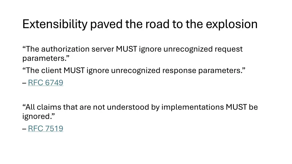 extensibility paved the road to the explosion