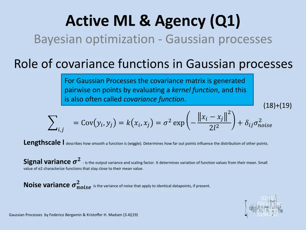 active ml agency q1 bayesian optimization 1
