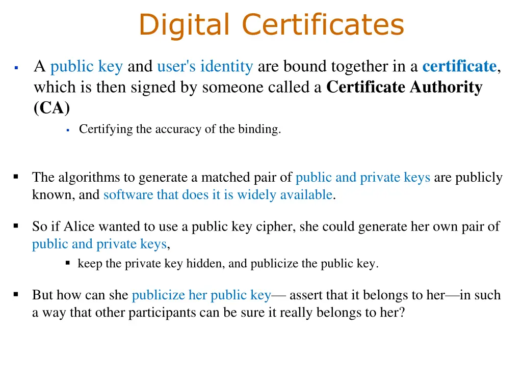 digital certificates 1
