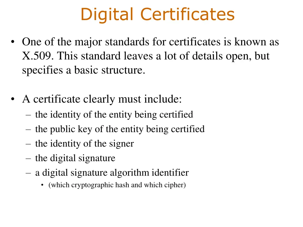 digital certificates 2