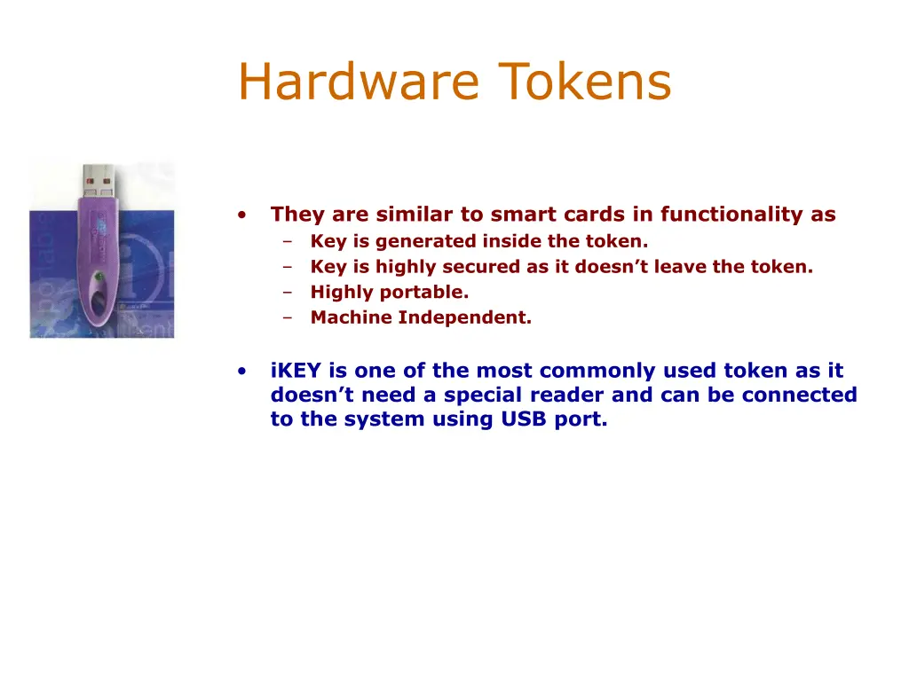 hardware tokens