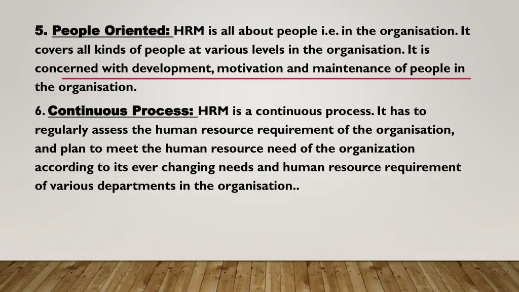 5 5 people oriented people oriented