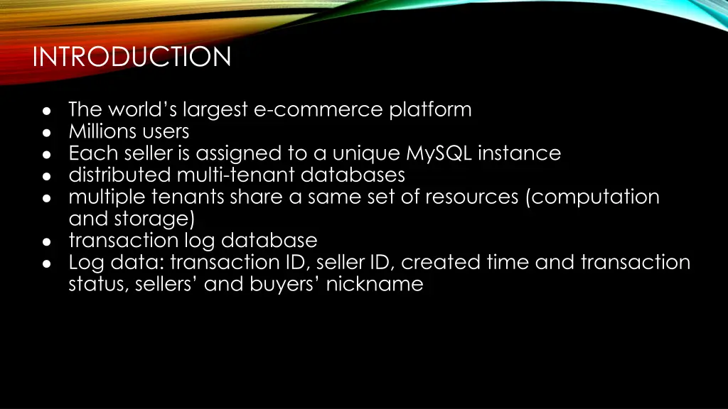 introduction