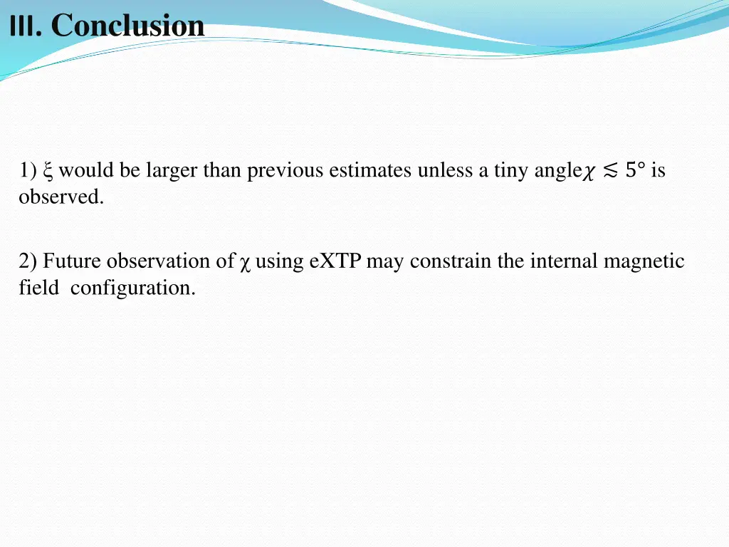 iii conclusion