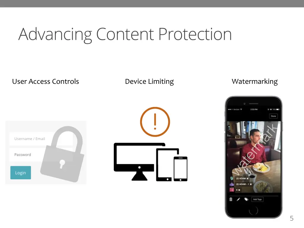 advancing content protection