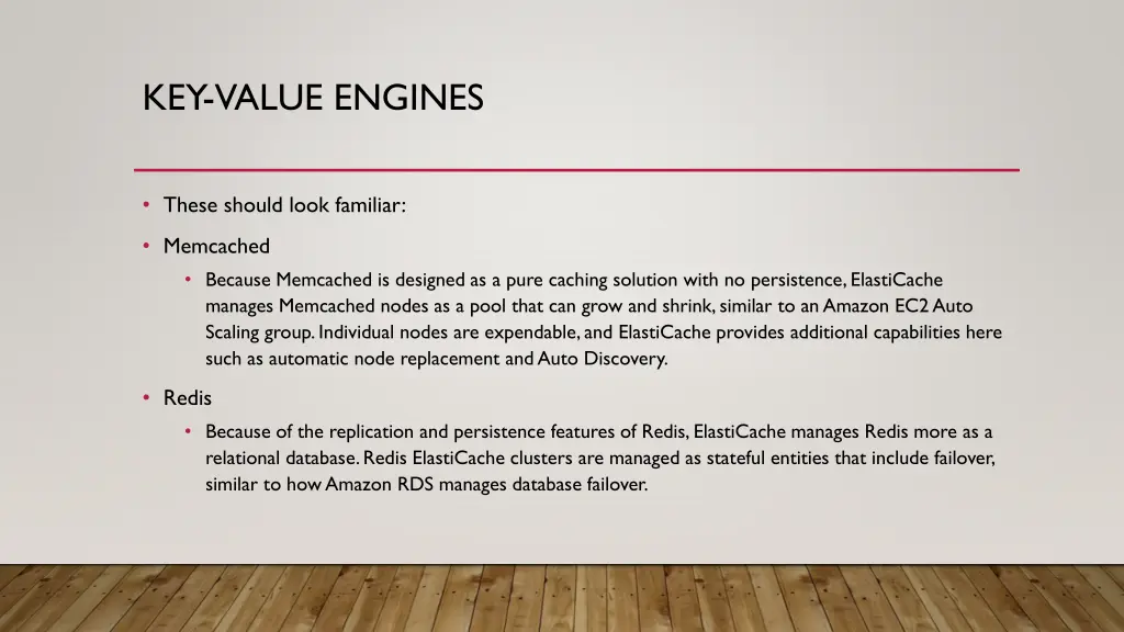 key value engines
