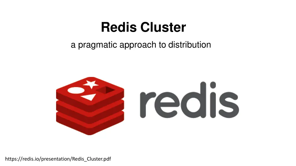redis cluster a pragmatic approach to distribution