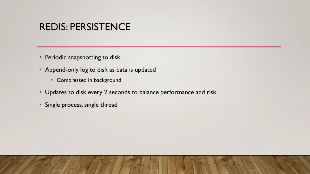 redis persistence