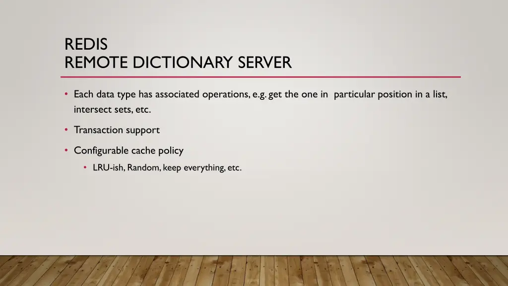 redis remote dictionary server 1