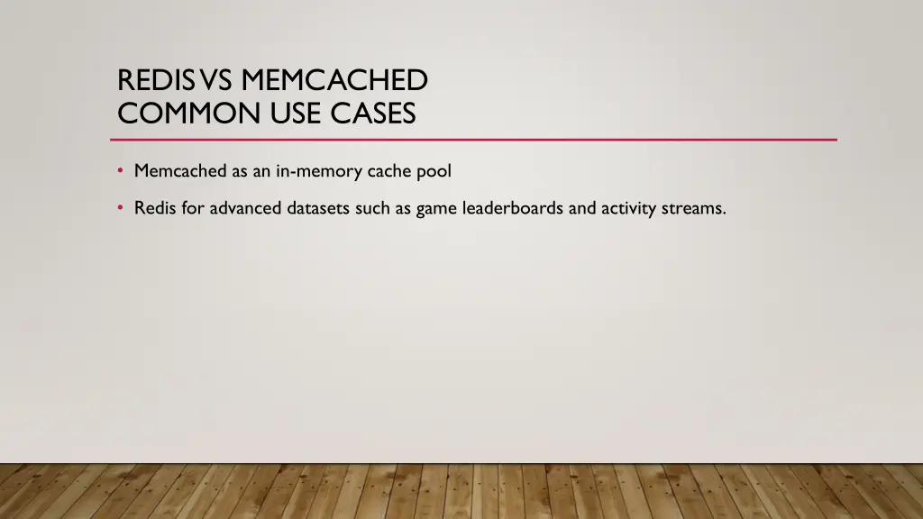 redis vs memcached common use cases