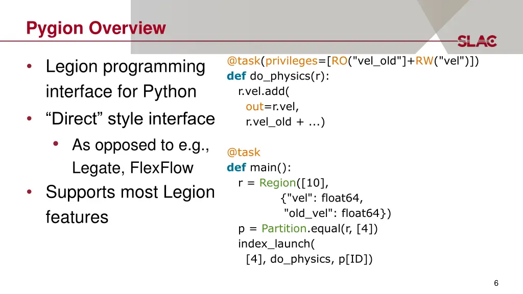 pygion overview