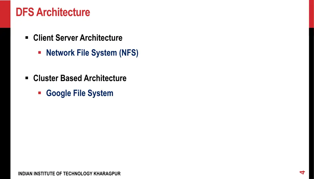 dfs architecture