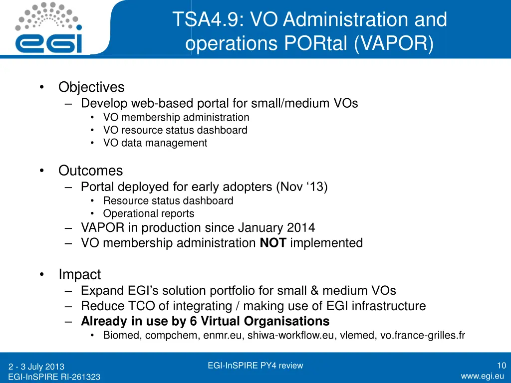 tsa4 9 vo administration and operations portal